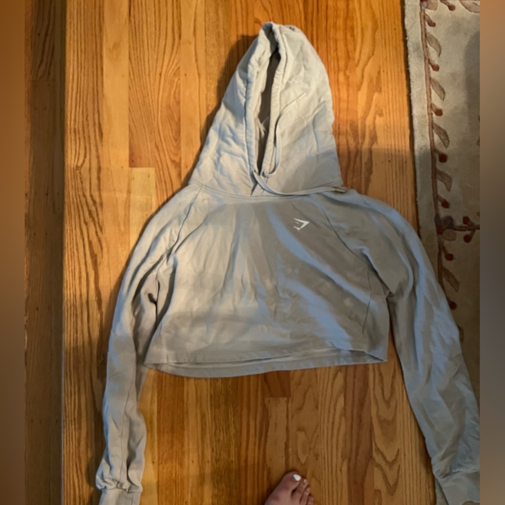 Gymshark cropped lightweight hoodie